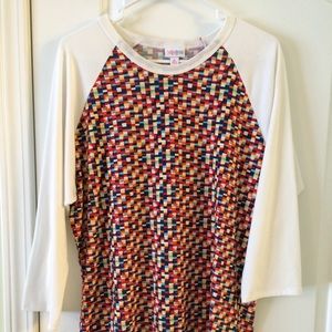 EUC LuLaRoe Randy Tee
